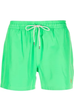 Ralph Lauren Logo-embroidered swim shorts