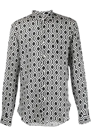 PENINSULA SWIMWEAR All-over graphic-print shirt