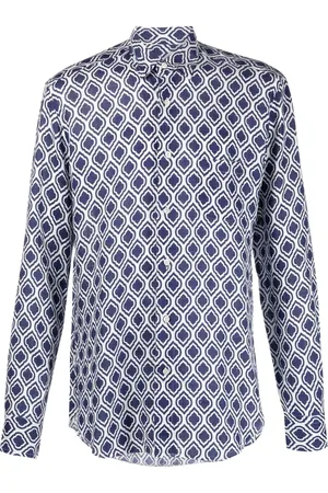 PENINSULA SWIMWEAR All-over graphic-print shirt