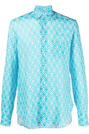 PENINSULA SWIMWEAR All-over graphic-print shirt