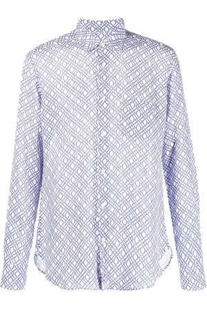 PENINSULA SWIMWEAR All-over graphic-print shirt