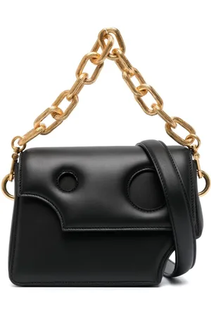 Off-White Burrow-27 Sculpted Shoulder Bag - Black