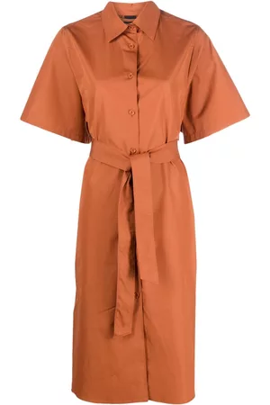 Aspesi Women Casual Dresses - Short-sleeve cotton shirt dress