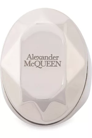 Alexander McQueen Men Rings - Faceted stone ring