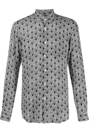 PENINSULA SWIMWEAR All-over graphic-print shirt