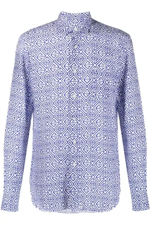 PENINSULA SWIMWEAR All-over graphic-print shirt