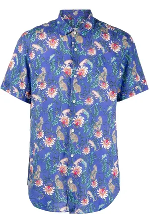 PENINSULA SWIMWEAR All-over graphic-print shirt