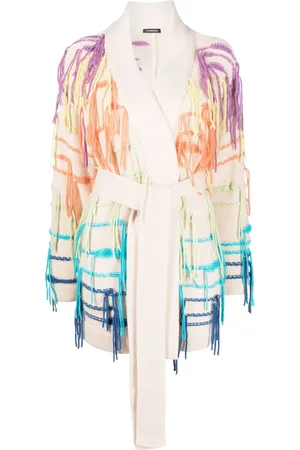 Canessa Threaded-design long-sleeve cardigan