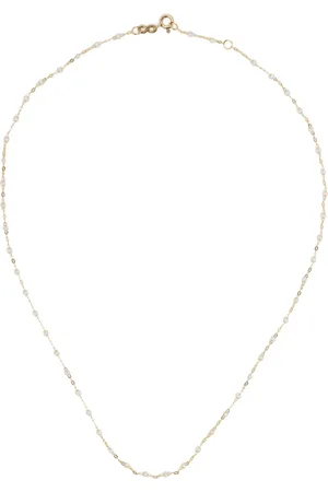 GIGI CLOZEAU 18kt yellow gold opal necklace