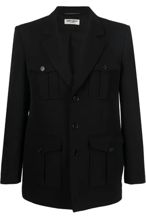 Saint Laurent Single-breasted wool blazer
