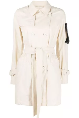 Peuterey Women Trench Coats - Belted double-breasted trench coat