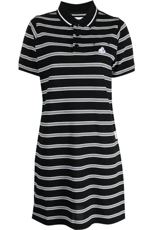 Chocoolate Logo-embroidered polo dress