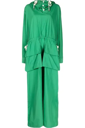Plan C Layered long-sleeve maxi dress