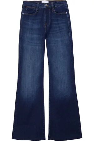 Frame Wide-leg cotton jeans