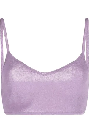Marco Rambaldi Fine-knit cropped top
