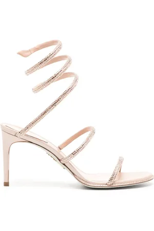 RENE CAOVILLA 90mm crystal-embellished sandals