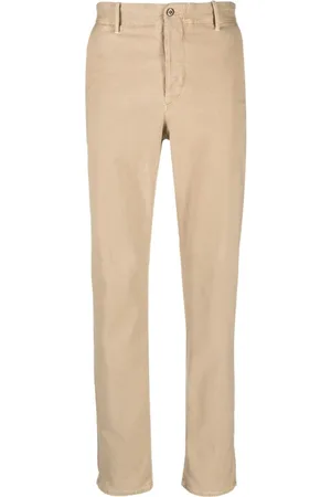 Incotex Straight-leg cotton trousers