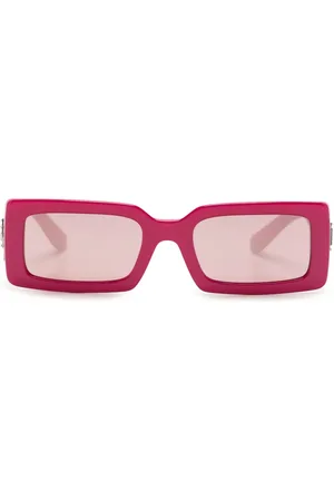 Dolce & Gabbana Rectangle-frame tinted sunglasses