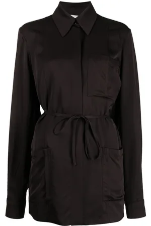 Jil Sander Belted waist shirt jacket