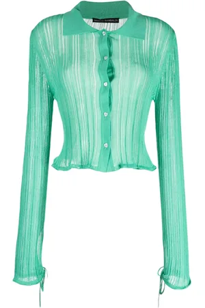 Marco Rambaldi Semi-sheer knitted cardigan