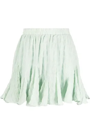 B+AB Flared ruffled skirt