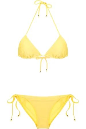 AMIR SLAMA Self-tie triangle bikini