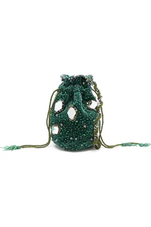 Nannacay Mimi sequin-embellished mini bucket bag