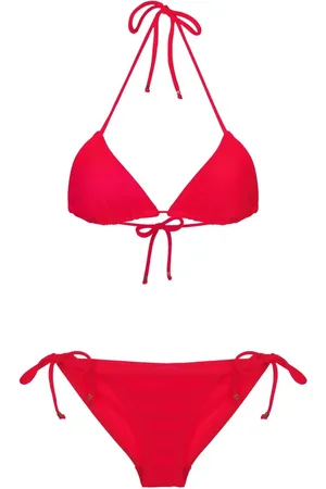 AMIR SLAMA Self-tie triangle bikini