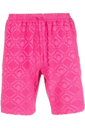 Marine Serre Crescent moon print shorts