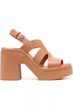Robert Clergerie Women Sandals - Nateo platform leather sandals