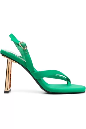 Jeffrey Campbell Women Sandals - 95mm open-toe leather sandals