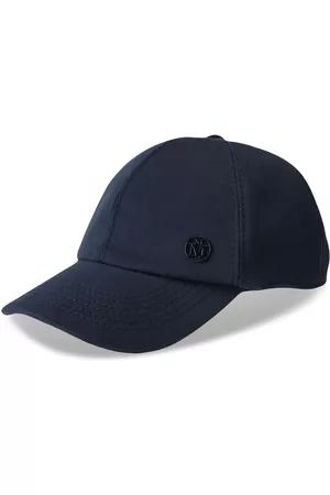 Le Mont St Michel Logo Caps - Tiger cotton logo-plaque cap