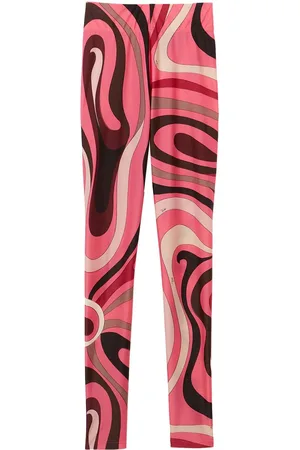 Puccini Marmo-print leggings