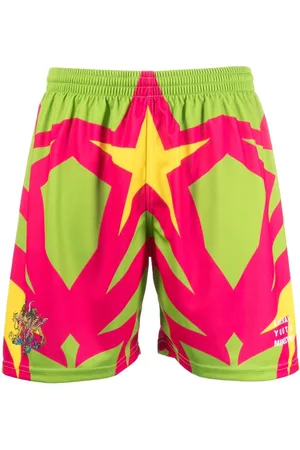 Liberal Youth Ministry Star-print elasticated-waistband shorts