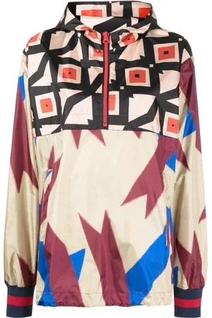 PIERRE-LOUIS MASCIA Graphic-print long-sleeved hoodie