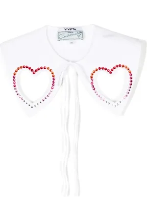 VIVETTA Heart cut-out collar