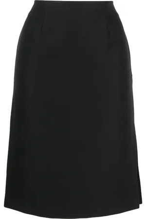 VIVETTA Slit mid-length pencil skirt