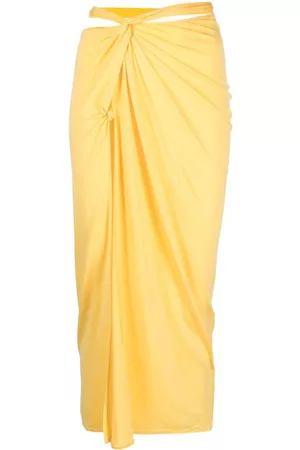 Jacquemus Espelho cut-out midi skirt