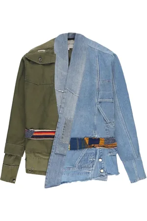 GREG LAUREN Asymmetric-design jacket