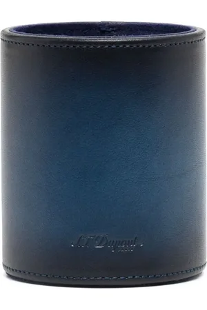 S.T. Dupont Atelier leather pen pot
