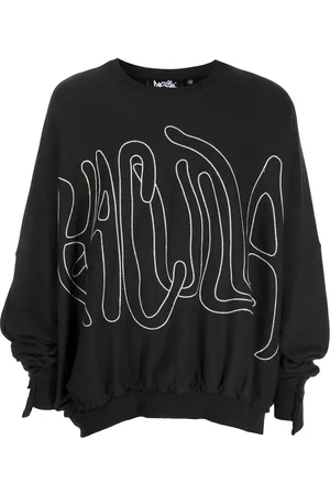 HACULLA Embroidered-logo oversized sweatshirt