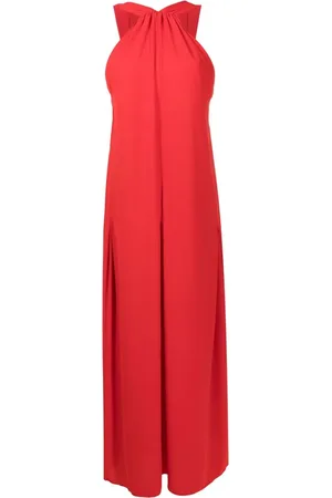 Olympiah Scoop-back maxi dress