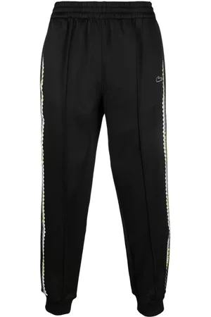 Lacoste Women Pants - Contrasting-panel track pants