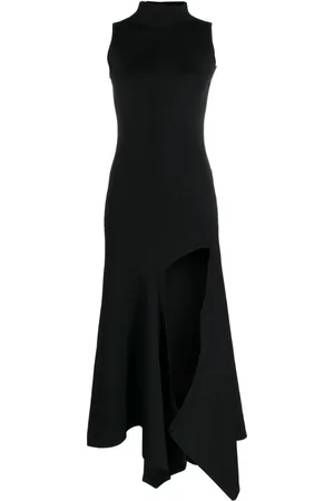 Y / PROJECT Side-slit sleeveless dress
