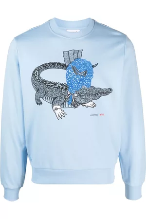 Lacoste Women Sweatshirts - X Netflix logo-print sweatshirt