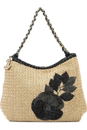 CHANEL Camellia Coco Country tote