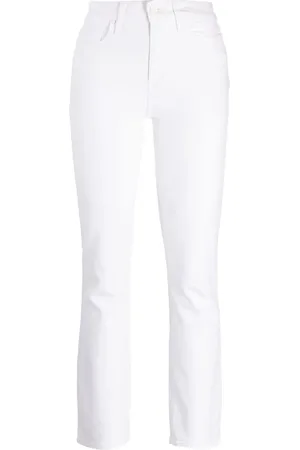 Paige Slim-cut high-waist jeans