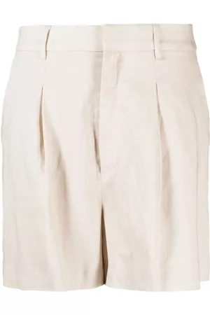 Gestuz Women Shorts - Malougz linen-blend shorts