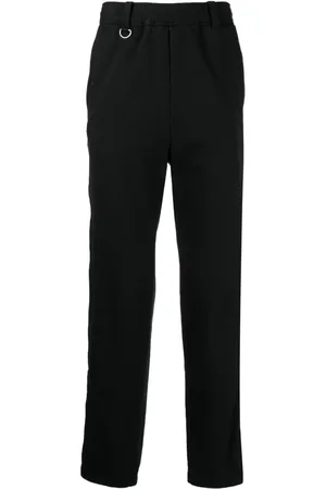UNDERCOVER Logo-patch straight-leg trousers