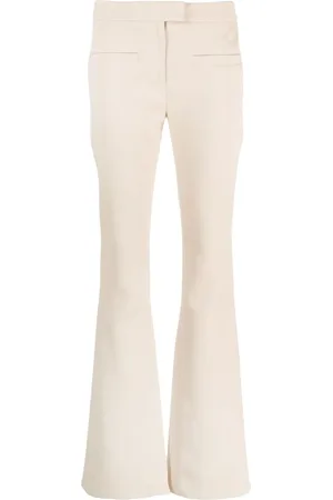 Courrèges Mid-rise flared trousers